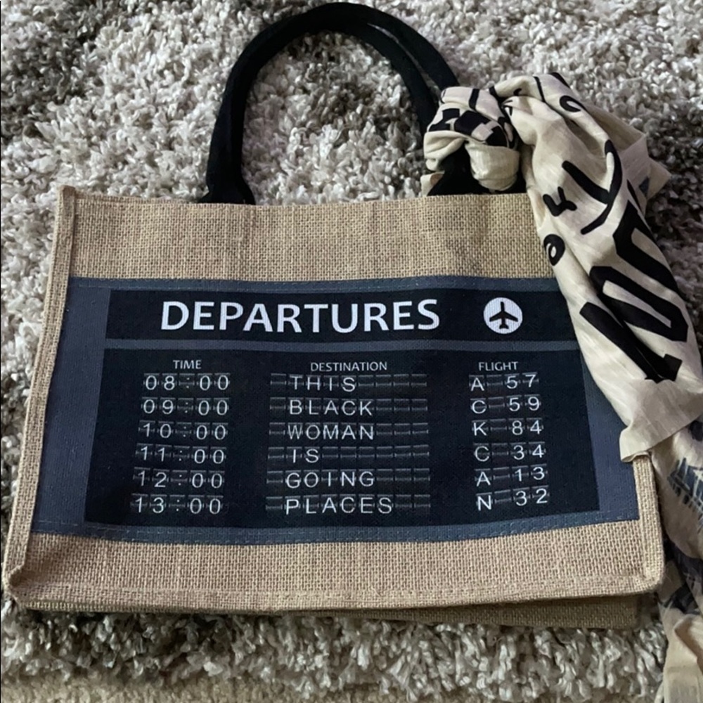 Scraf & Tote set - Picture 4 of 4
